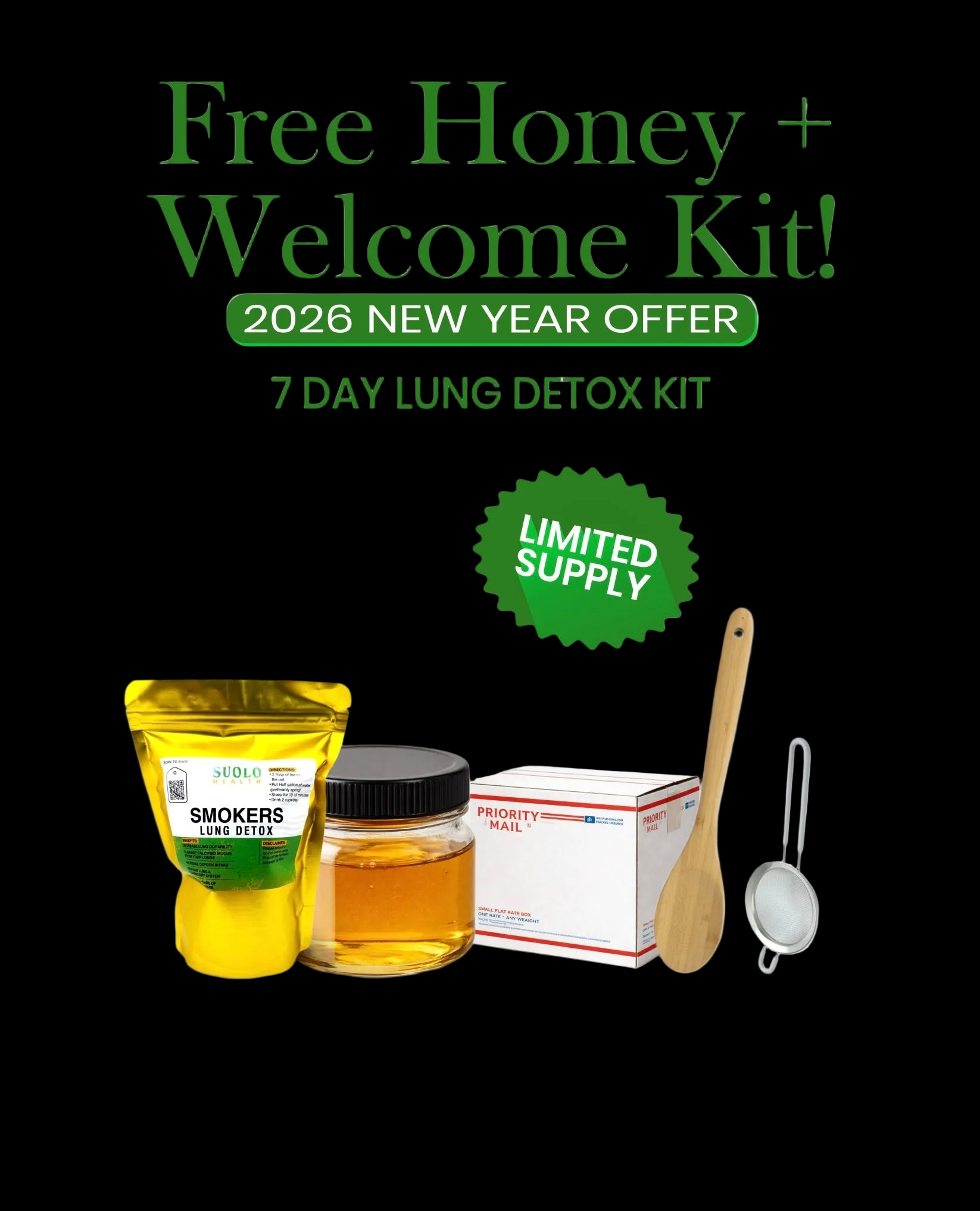 Smokers Lung Detox Herbal Cleanse KIT